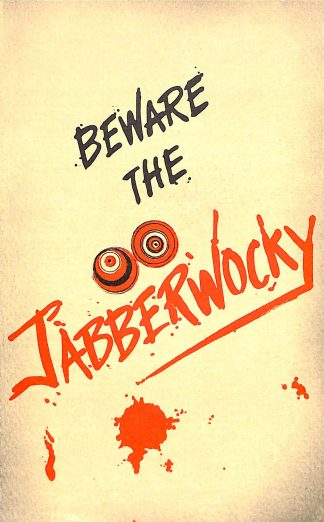 Recto verso flyer for Jabberwocky by Terry Gilliam