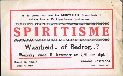 SPIRITISME Waarheid... of Bedrog... ?