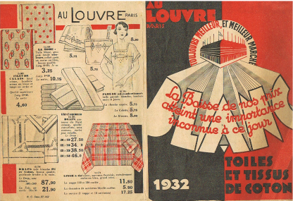Toiles tissus de cotton du louvre 1932 - Image 2