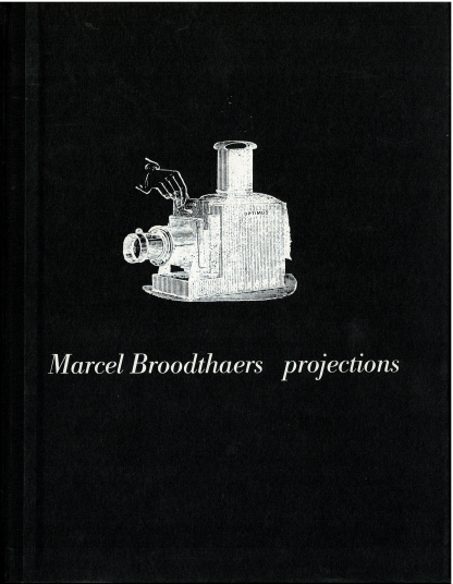 Marcel Broodthaers - projections
