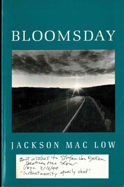 Jackson Mac Low - Bloomsday (signed)