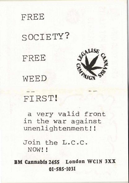 The Hookah: A legalise cannabis campaign publication -#8, #9, #10, #11, #12, #13 - Image 7