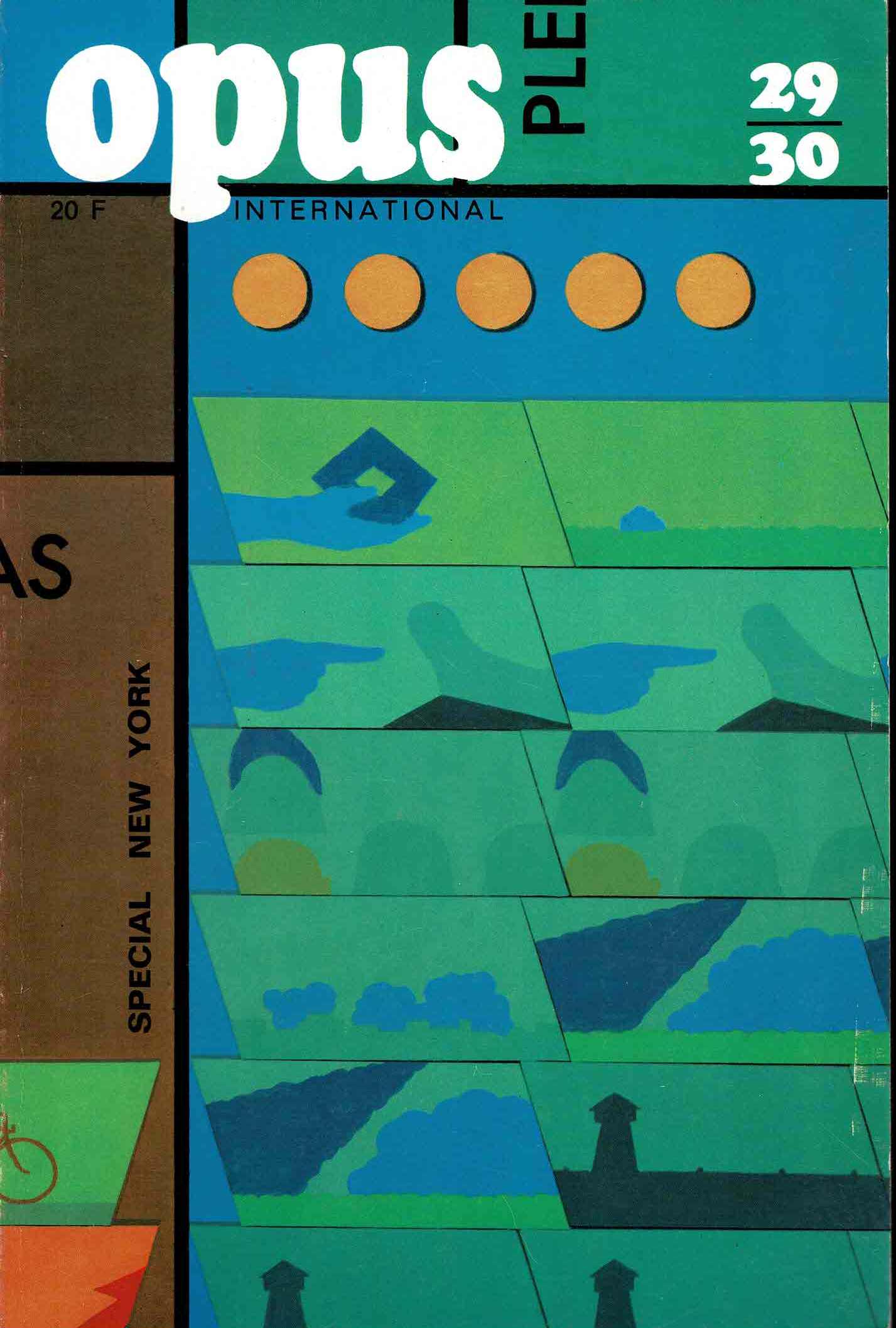 OPUS INTERNATIONAL. N°29/30 - 1971