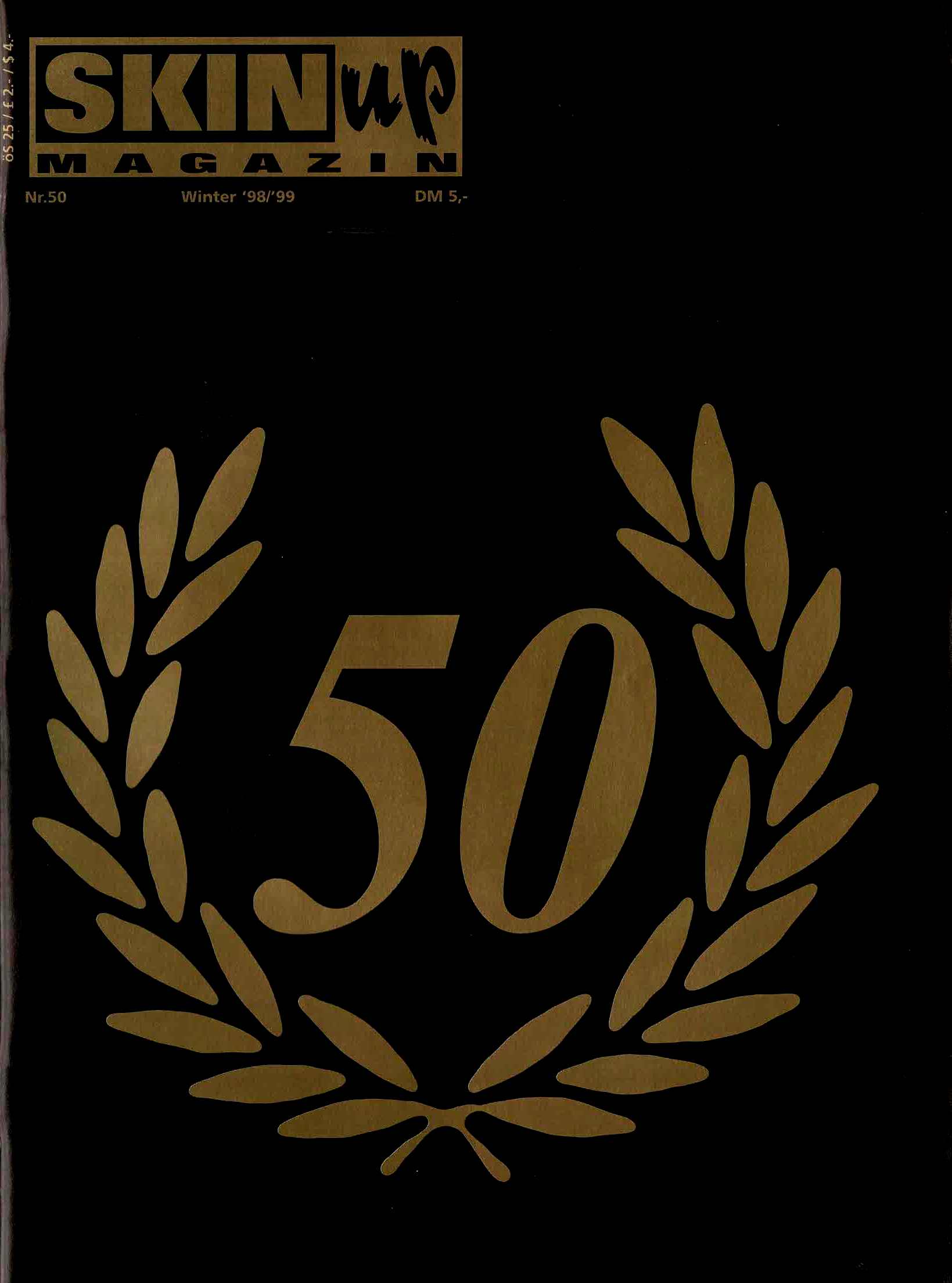 Skin Up magazin nr. 50  Winter '98/'99