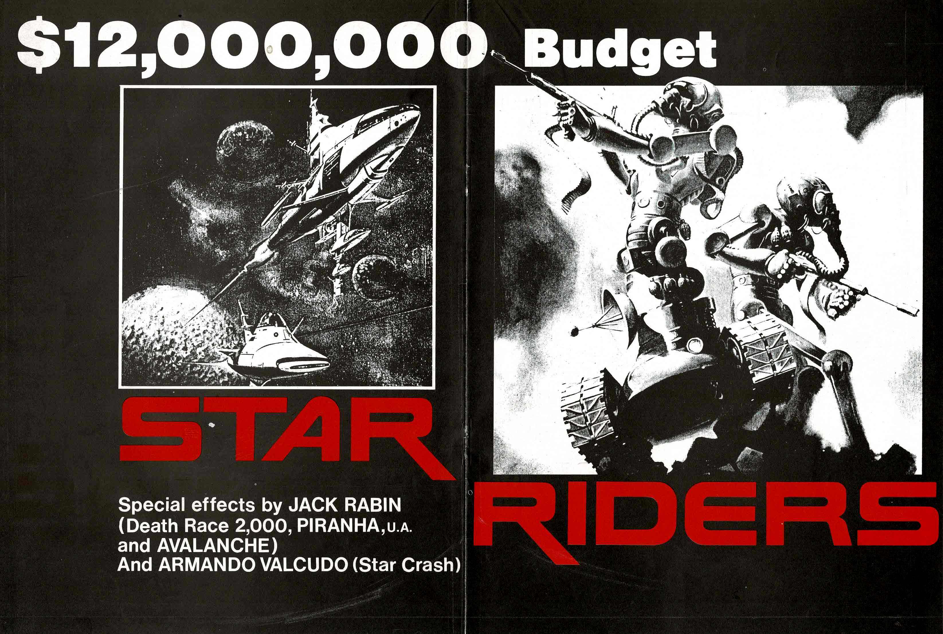 Announcement for Star Riders by Lewis Coates