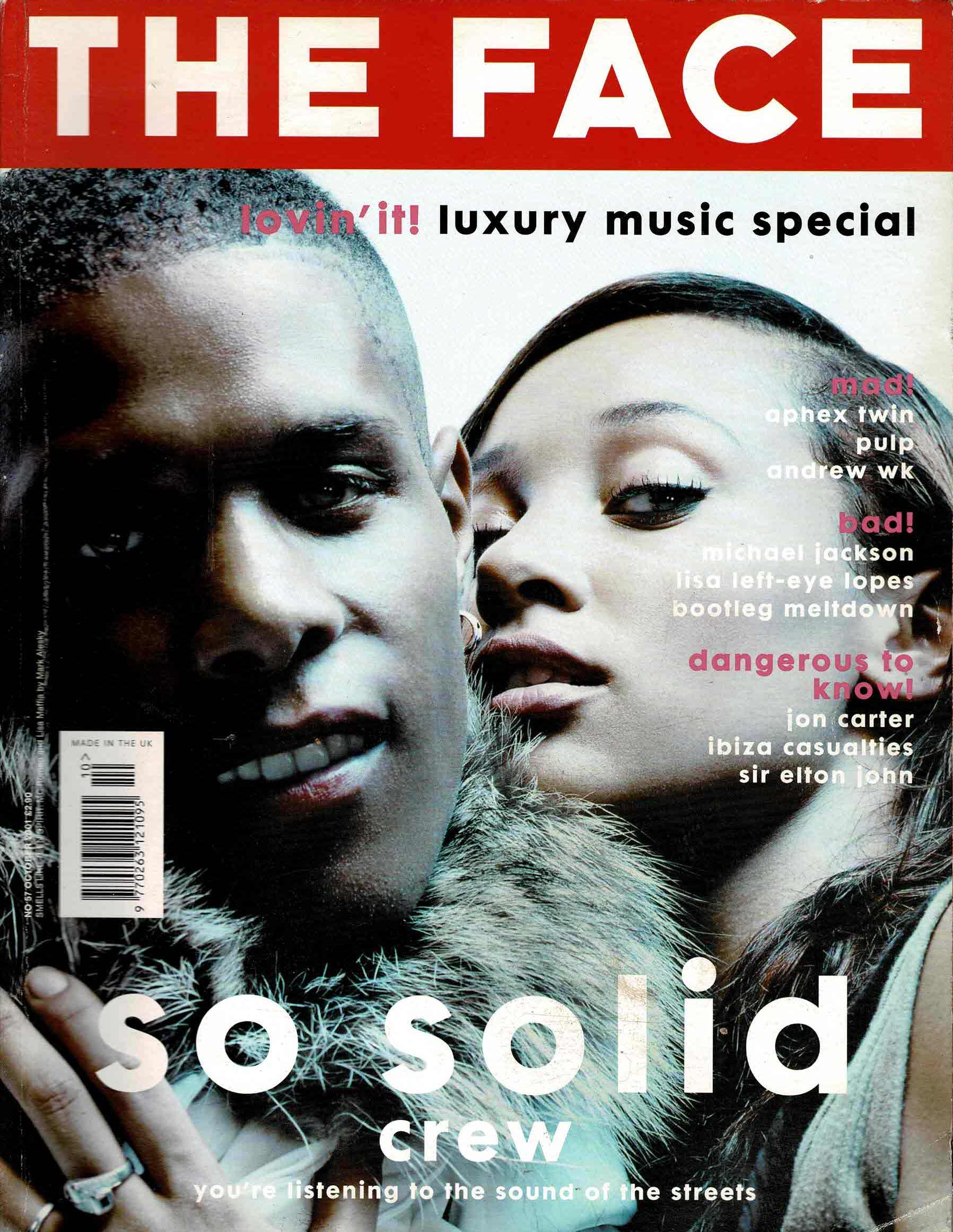 THE FACE October 2001 - vol. 3 nr. 57 - 2001