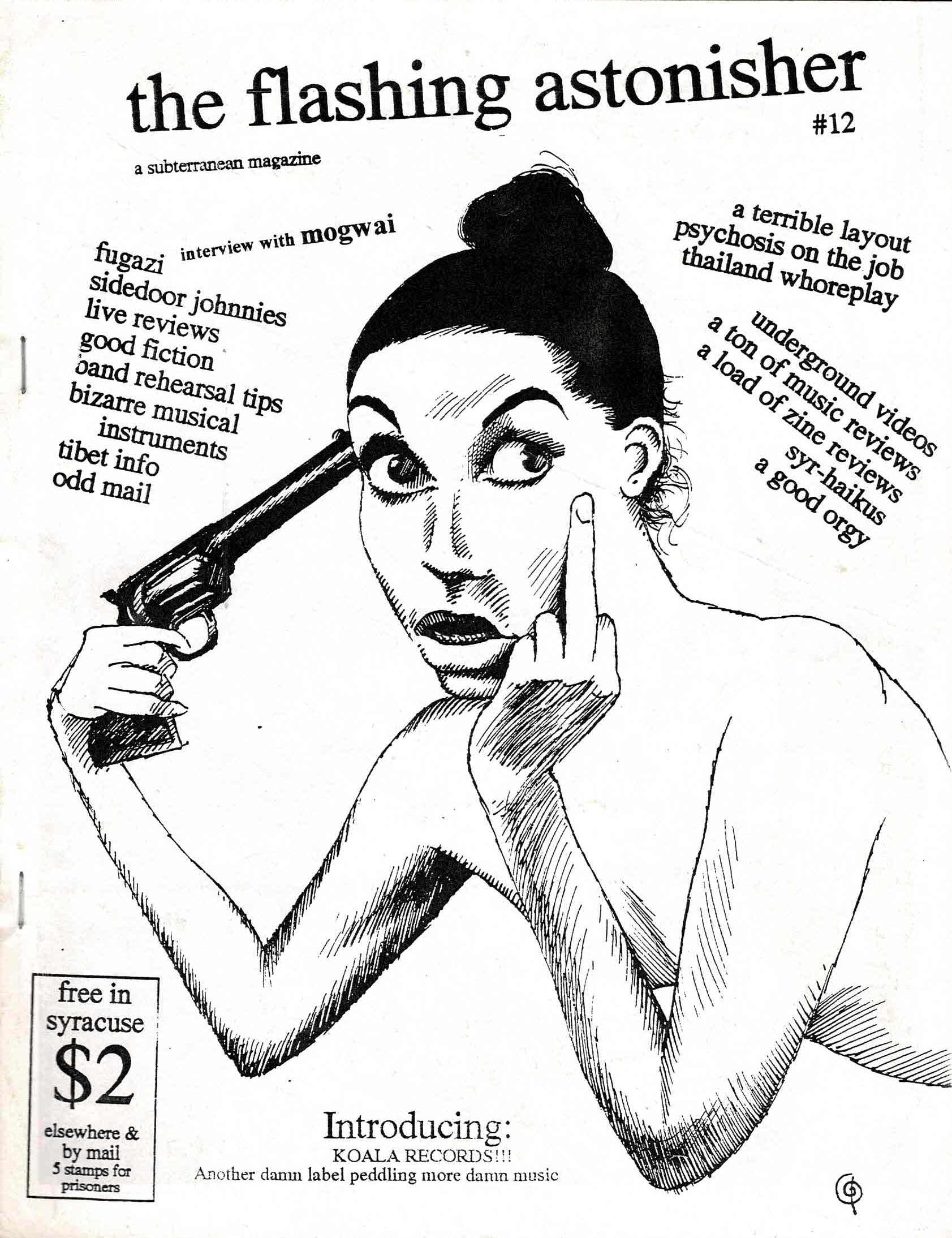 The Flashing Astonisher #12 A Subterranean Magazine -