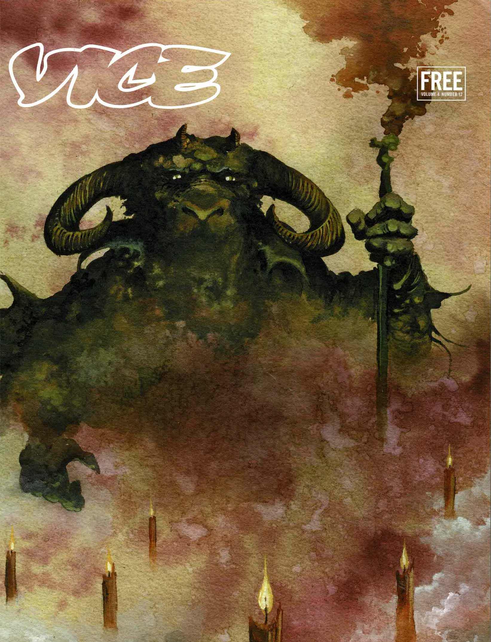 Vice Belgium Magazine volume 4 number 12: The Goat Demon Issue - 2009