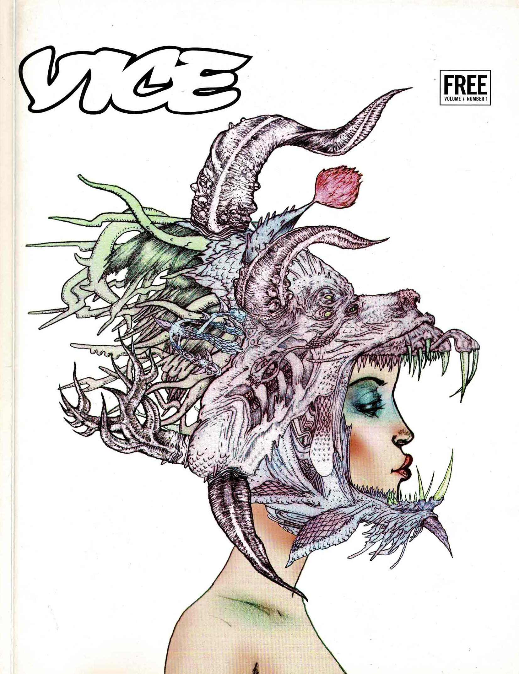 Vice Belgium Magazine volume 7 number 1: The children of the Dragon issue - 2012