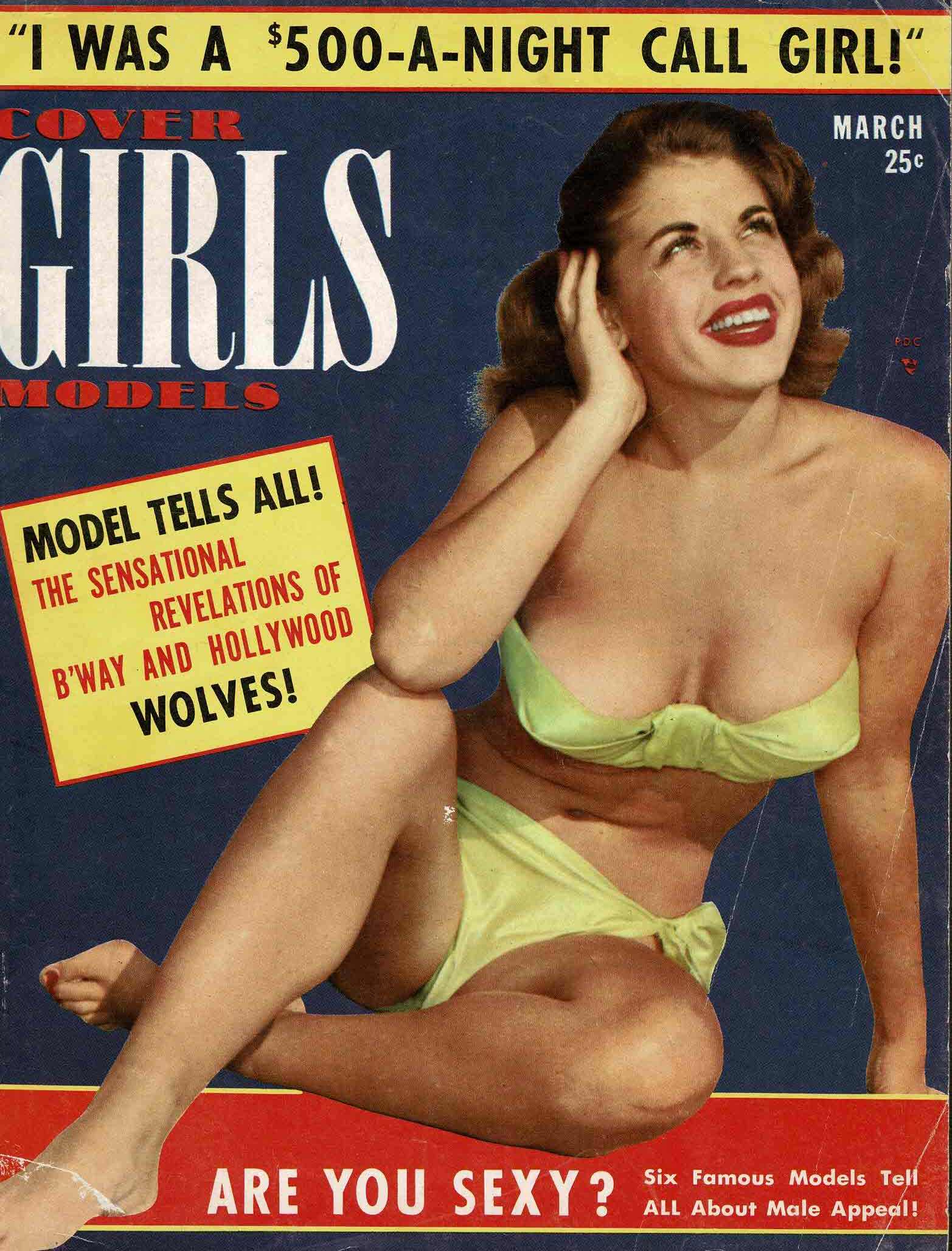 Cover Girls Models - March 1953
