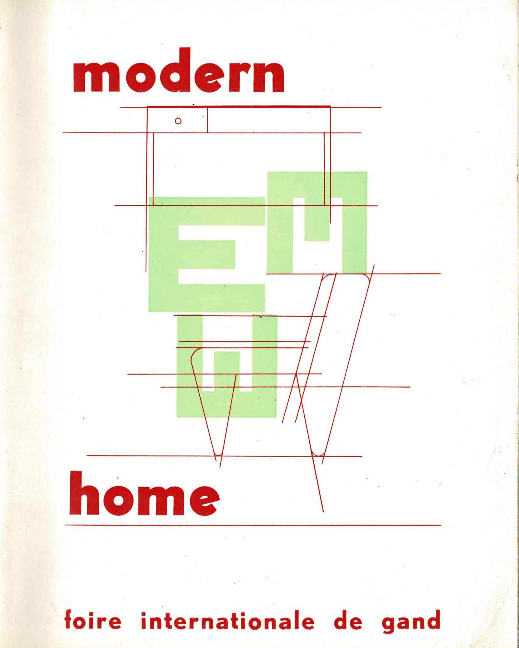 Modern home: Foire internationale de Gand 1958 - 1958