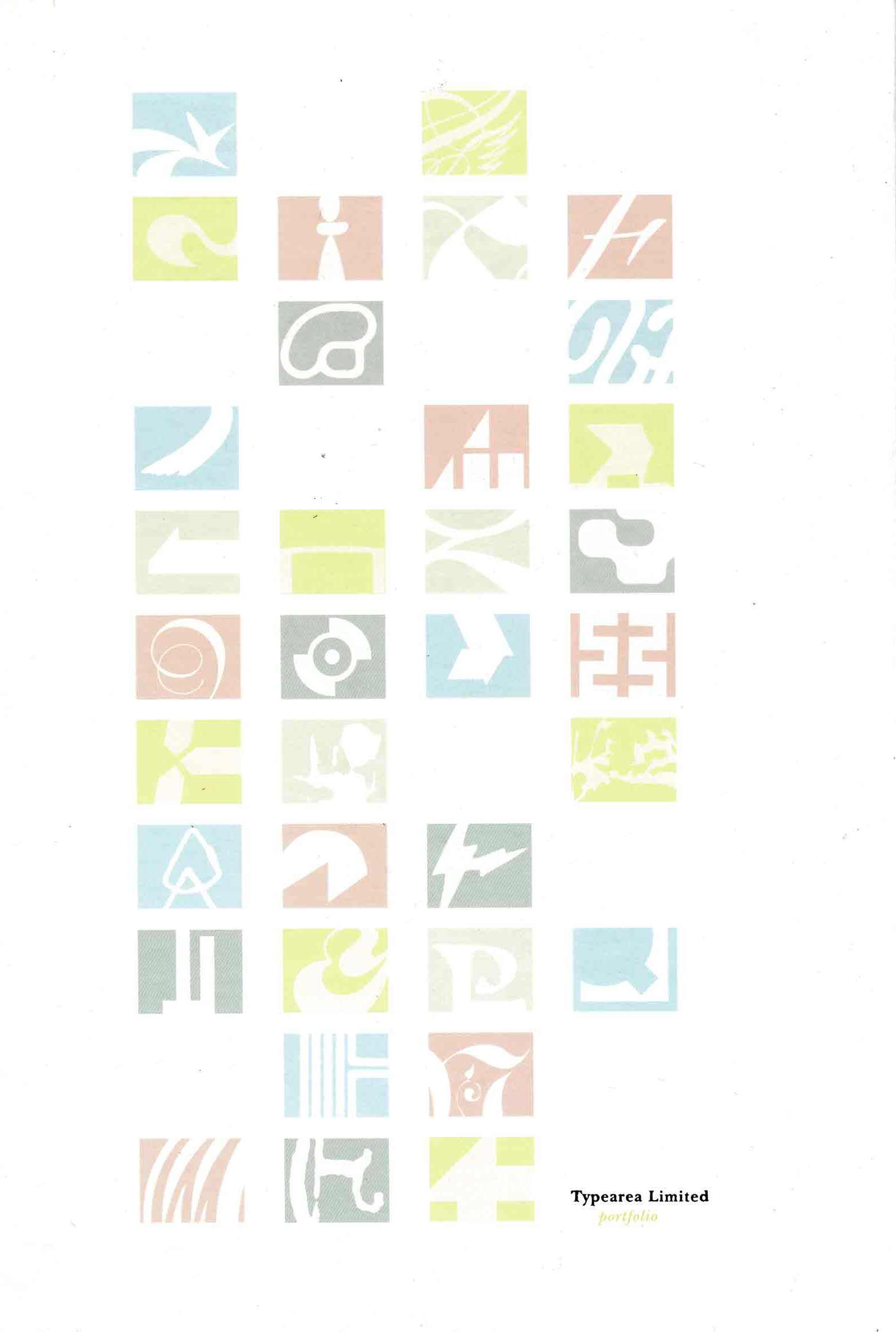 Typearea Limited Portfolio - 2002