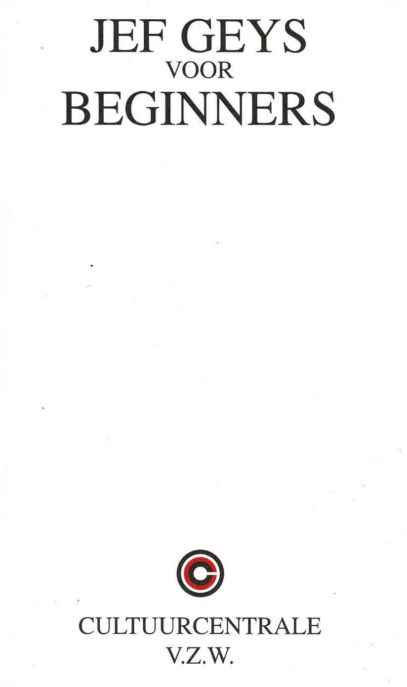 Jef Geys voor beginners - 2002