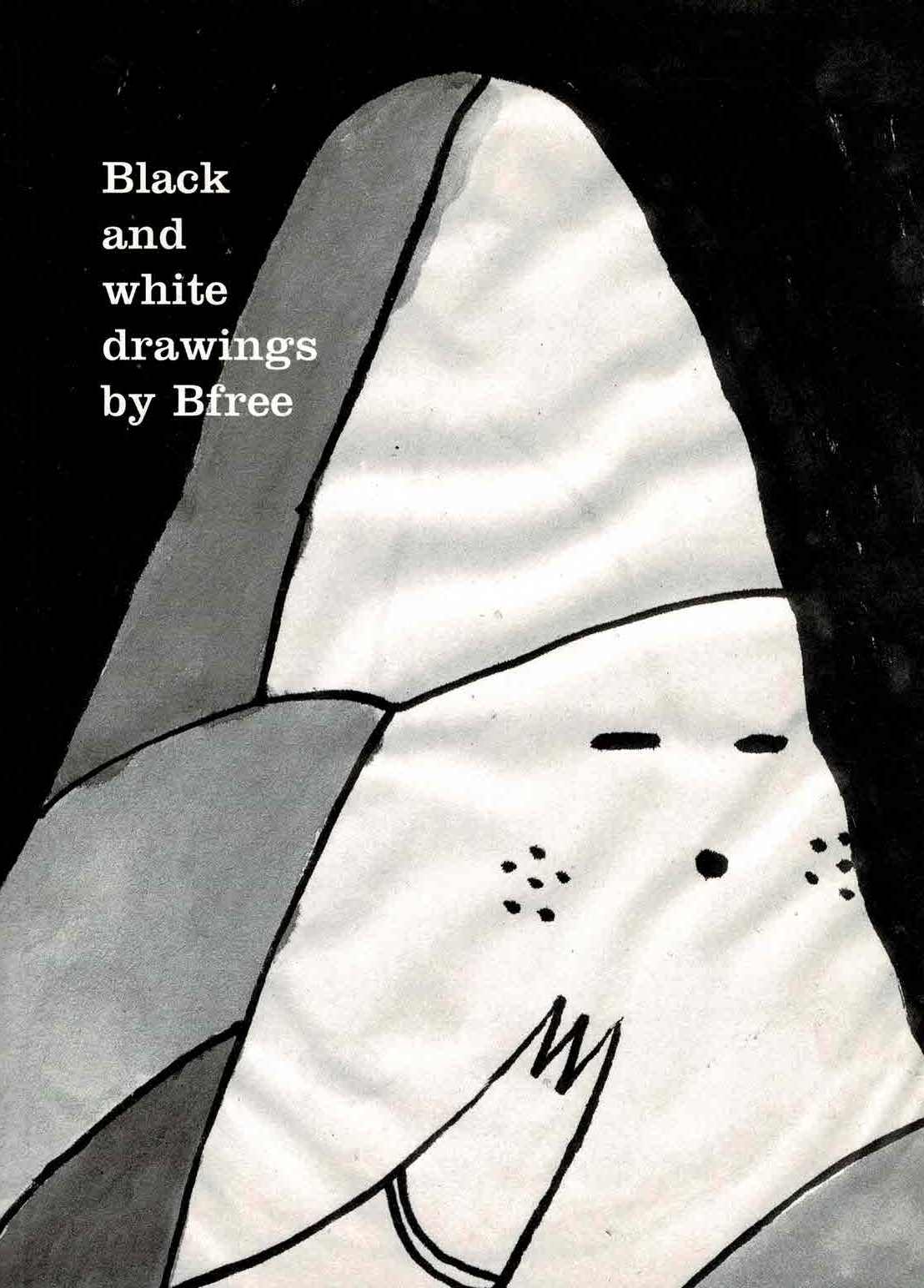 Black and white drawings by Bfree - 2008