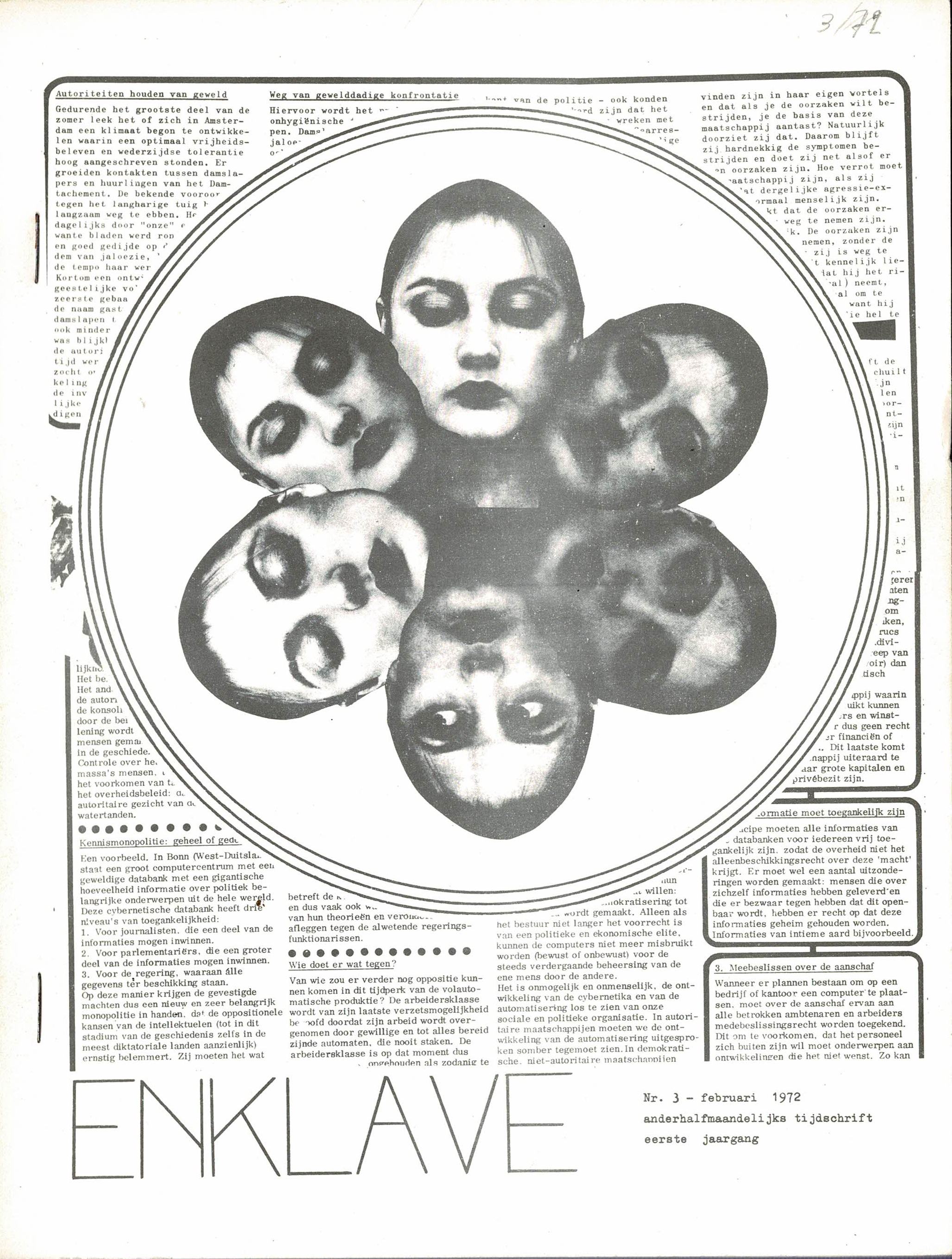 Enklave -  nr. 1 - 9  - 1971/1973