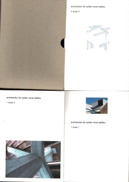 architecten de vylder vinck taillieu - boxset boek 1, 2 & 3 - 2012
