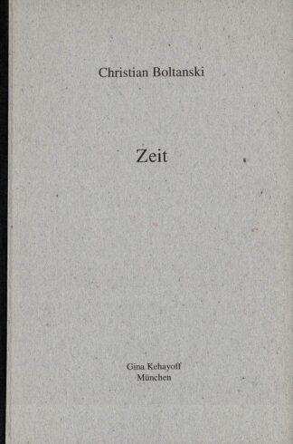 Christian Boltanski - Zeit - 1996