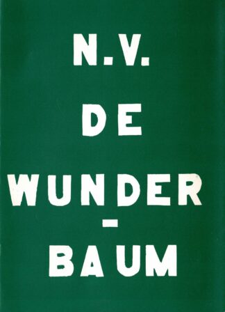 Patrick Van Caeckenbergh - n.v. de wunder-baum - 1989