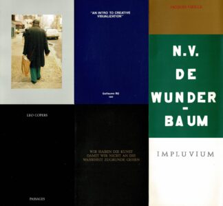 Passages Complete set of 7 artist's books by Bijl Copers Lafontaine Vieille Pacquée Van Caeckenbergh Solano - 1989