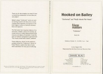 David Bailey - Hooked on Bailey invitation- 2015 - Image 2