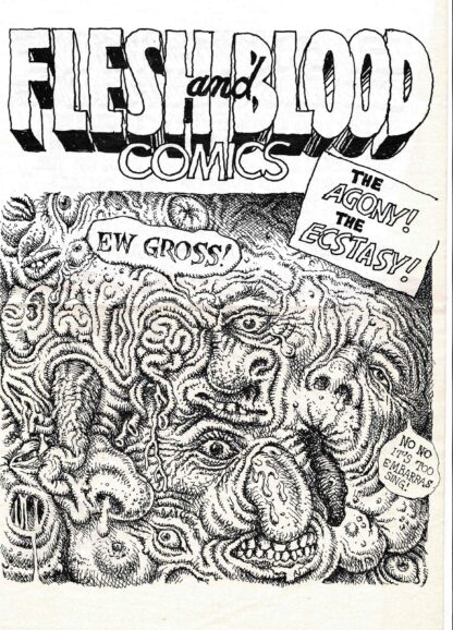 Robert Crumb - Pointe D'Ironie #45: Flesh and Blood Comics - 2008