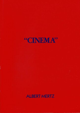Albert Mertz  - "CINEMA" - 1988