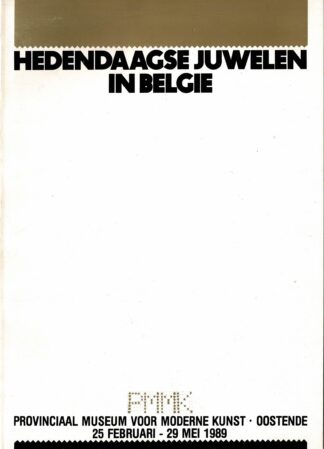 Johan Valcke - Hedendaagse juwelen in België -1989