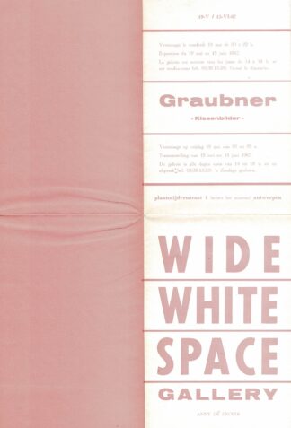 Wide White Space  - Gotthard Graubner Kissenbilder - 1967