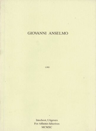 Giovanni Anselmo  - LIRE - 1990
