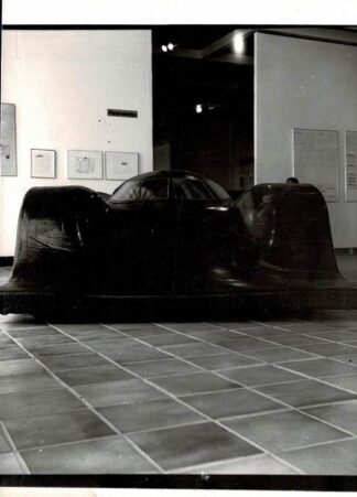 Original photograph of the Prova Car by Panamarenko at Documenta 6 Kassel 1977 - 1977