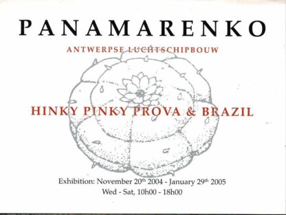 Panamarenko Antwerpse Luchtschipbouw Hinky Pinky Prova & Brazil - 2004