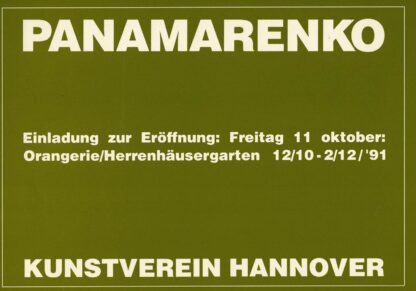 Panamarenko Kunstverein Hannover 1991 exhibition invitation - 1991 - Image 2