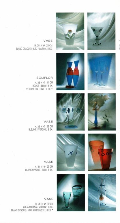 Galerie Adrien Maeght - Olivier Gagnère. Verreries - 1989 - Image 2
