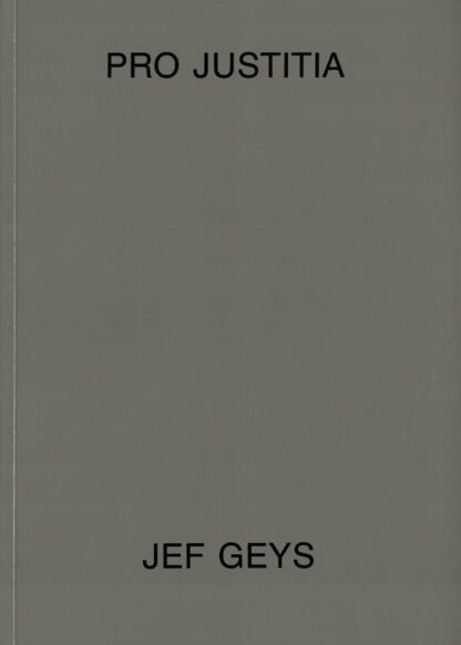 Jef Geys - Pro Justitia  - 1992