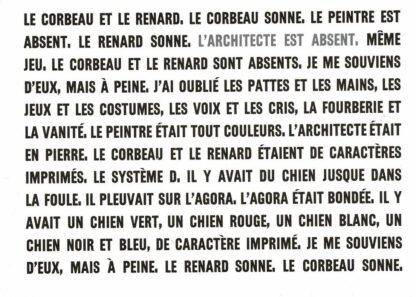 'L'architecte est absent' een tentoonstelling met werken uit de verzameling van Annick en Anton Herbert - 1985