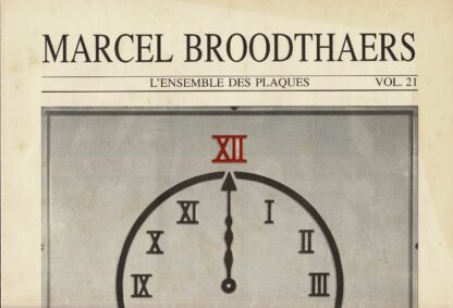 Marcel Broodthaers L'ensemble des plaques	- 1992