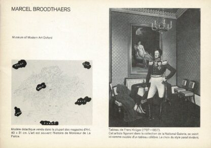 Marcel Broodthaers -  No Photographs Allowed Defence de photographier - 1975