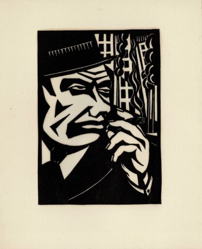 Jos Wils - Grotesken. Vijftien oorspronkelike lino's en een gehandtekende houtgravure - 1933 - Image 17