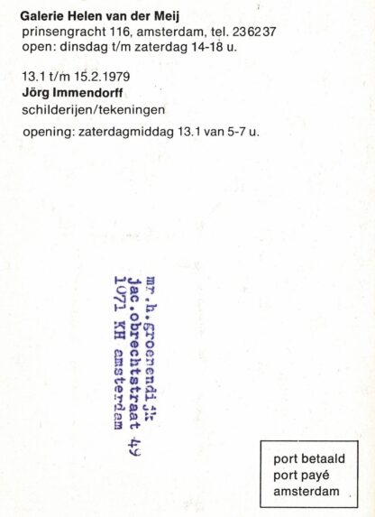 Jörg Immendorff schilderijen/tekeningen x - Image 2