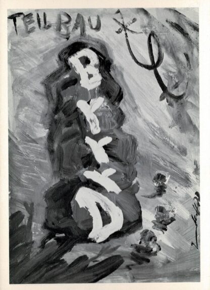 Jörg Immendorff schilderijen/tekeningen x
