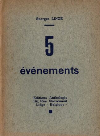 Georges Linze - 5 événements - 1950