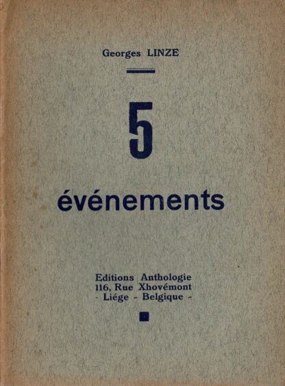 Georges Linze - 5 événements - 1950