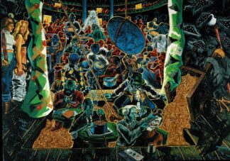 Jörg Immendorff Museum Boymans-van Beuningen Rotterdam invitation - 1992