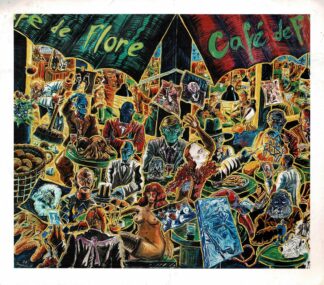 The art of Jörg Immendorff 1993 Hong Kong Arts Centre invitation - 1993