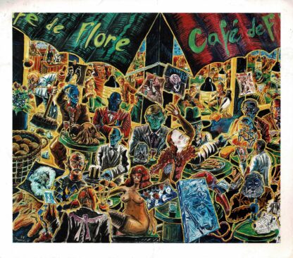 The art of Jörg Immendorff 1993 Hong Kong Arts Centre invitation - 1993