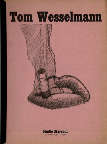 Tom Wesselman Studio Marconi Milano - 1974