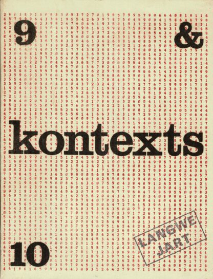 Kontexts 9 & 10 - 1977