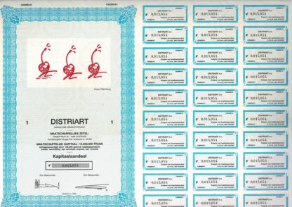 DISTRIART Art-Share : Claes Oldenburg - 1995