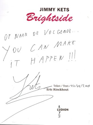 Jimmy Kets - Brightside (signed) - 2009