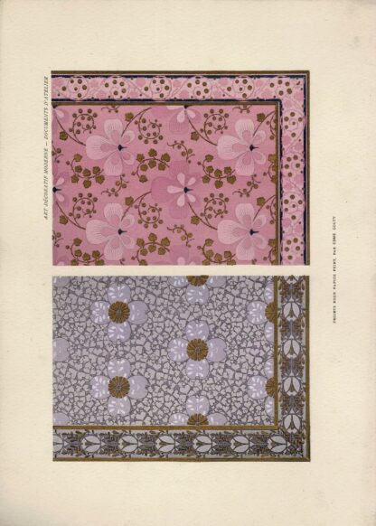 Victor Champier - Documents D'Atelier. Art Decoratif Moderne. Première Serie. 1898 - Image 2